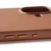 Mujjo Full Leather Case MagSafe Case for iPhone 17 Brown