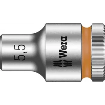 8790 HMA 05003504001 External Hex Socket Insert 5.5 mm 1/4 (6.3 mm) - Output: External Hex· Drive (Screwdriver): 1/4 (6.3 mm)· Material: Chrome-Vanadium Steel· Materi