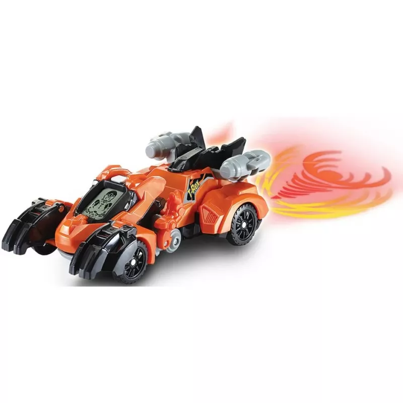 Transforming play figure VTech Fire-T-Rex 80-538004 — electronic toy that converts into dinosaur