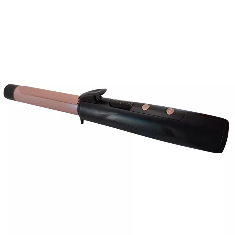 Cordless curling iron Adler AD 2120 — 2.4 cm ceramic-tourmaline barrel, LED display, up to 170–210 °C, rechargeable 2×2600 mAh