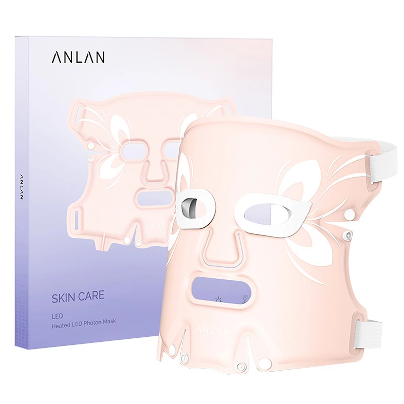 Light therapy waterproof mask ANLAN 01-AGZMZ for facial LED treatment