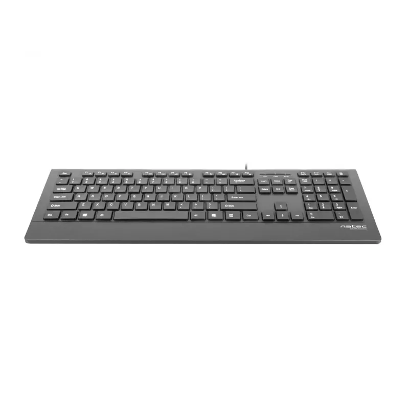 Wired keyboard NATEC BARRACUDA ES — compact layout, membrane switches, USB connection