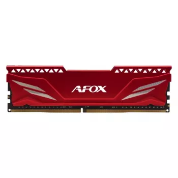 Desktop DDR4 RAM AFOX 16GB 3200MHz CL16 1x16GB 1.35V Unbuffered Red