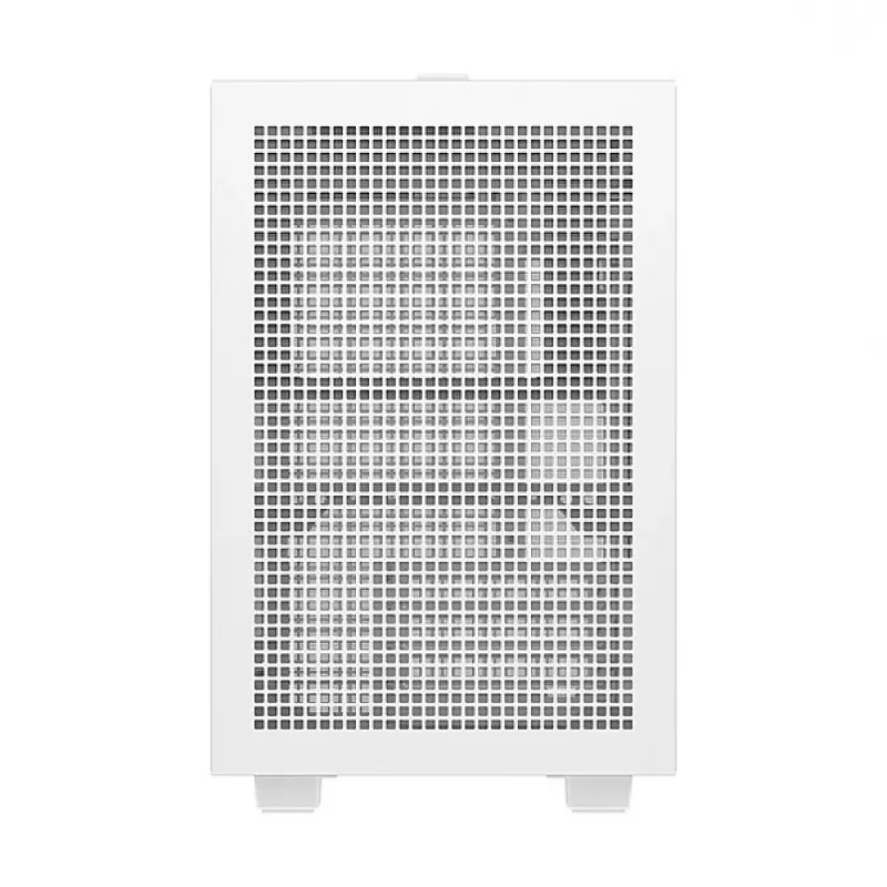 Computer case DeepCool CH160 PLUS WH Small Form Factor white, microATX, tempered glass, USB-C