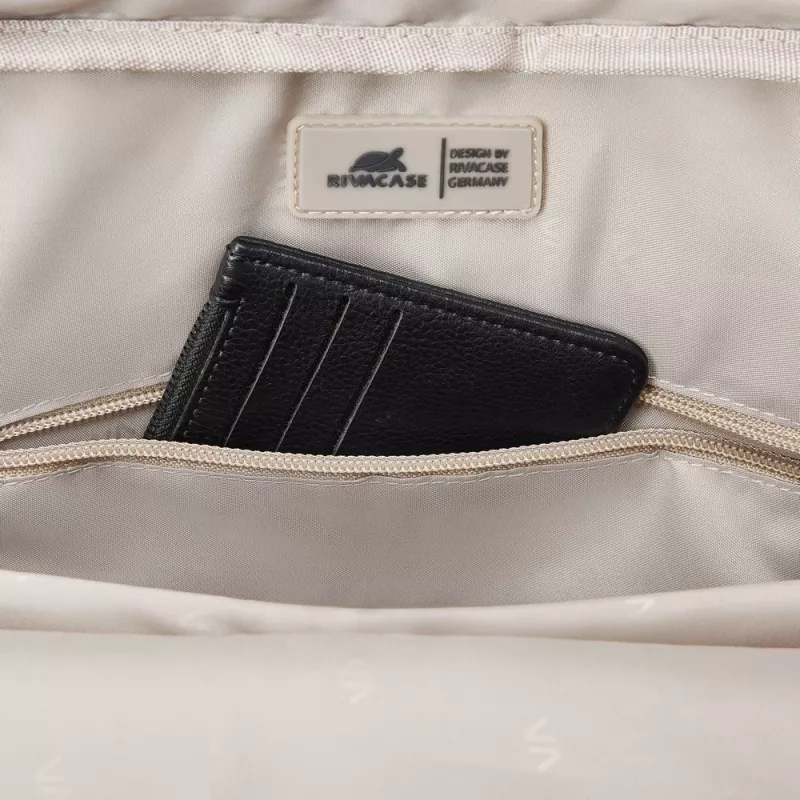 Laptop bag Rivacase 7921 for 14-inch laptops, light grey