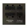 LC Power GP4 Series LC6460GP4 V2,4 - Power Supply (Internal) - ATX12V 2,4 - 80 PLUS Gold - 460 Watt - active PFC (LC6460GP4)