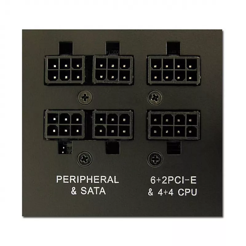 LC Power GP4 Series LC6460GP4 V2,4 - Power Supply (Internal) - ATX12V 2,4 - 80 PLUS Gold - 460 Watt - active PFC (LC6460GP4)