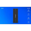 SSD enclosure SAVIO AK-84 Black for M.2 drives, USB 10 Gbit/s (Type-A / Type-C), aluminium + ABS