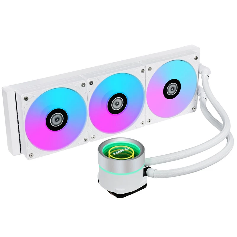 Lian Li GALAHAD II 360 Trinity AiO Water Cooler, ARGB - white