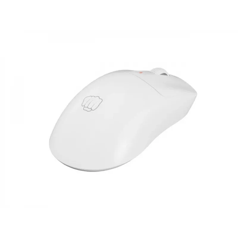 Wireless mouse Fury Tanto T4 — 12000 DPI, white, customizable buttons, ergonomic