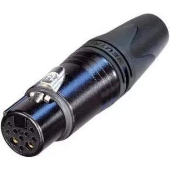Neutrik NC10FXX-14-B Wire Connector XLR Black (NC10FXX-14-B)