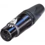 Neutrik NC10FXX-14-B Wire Connector XLR Black (NC10FXX-14-B)