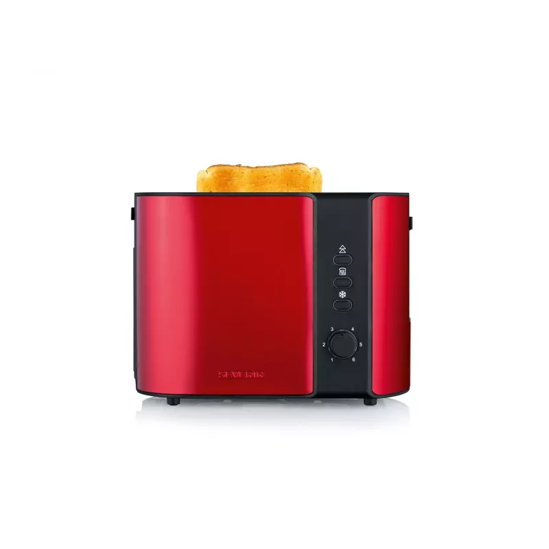 Toaster Severin AT 2217 2 slice 800 W Black Red