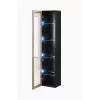 Cama living room cabinet set VIGO 3 black/wotan oak