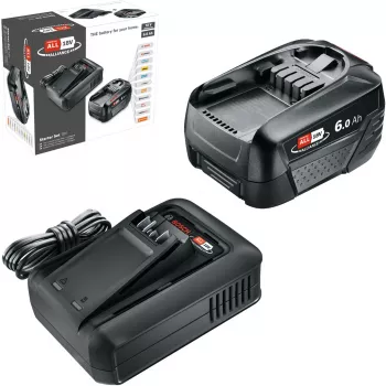 Battery Starter Set Bosch 18 V 6.0 Ah with Charger AL18-44