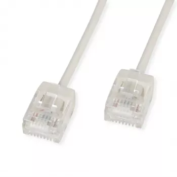 ROLINE UTP Patch Cable Cat.6A Ultra- kurzer RJ45 Grey 3m - Network - UTP (21.15.4403)