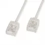 ROLINE UTP Patch Cable Cat.6A Ultra- kurzer RJ45 Grey 3m - Network - UTP (21.15.4403)