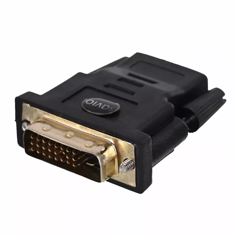 Savio - CL-21 - HDMI - DVI - Female Connector / Female Connector - Black (cl-21)