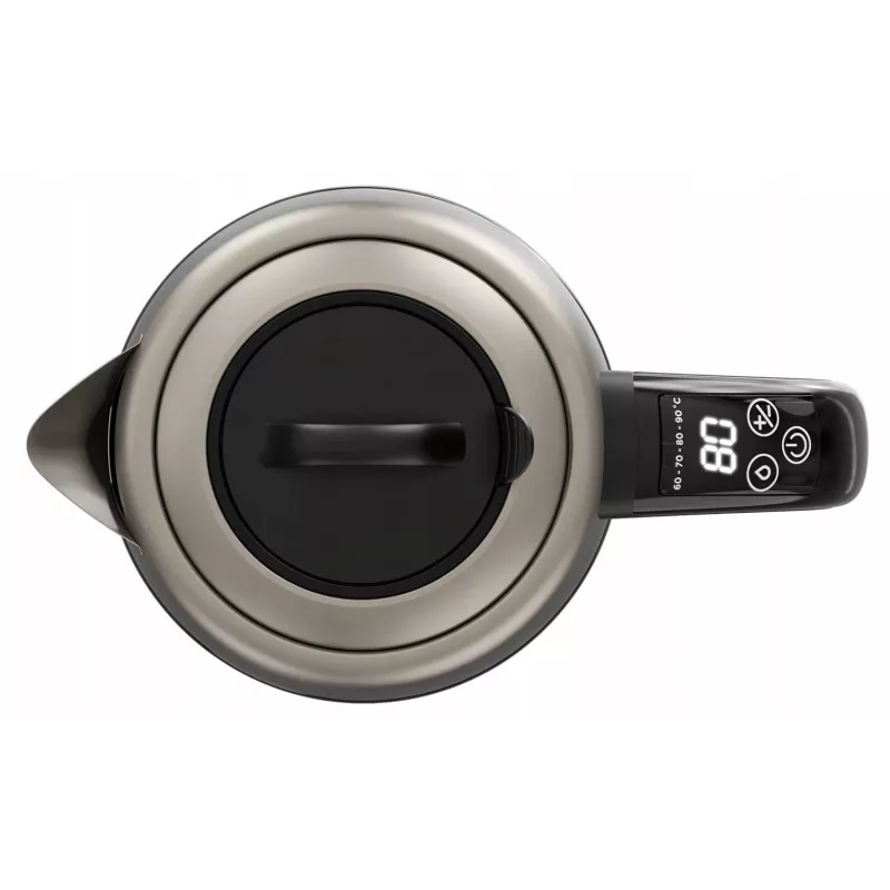 Electric kettle Black & Decker 1.7 L 2200 W Black Stainless steel Transparent