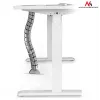 Organizer grille cables to the desk MC-768 S silver