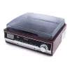 Audio turntable Camry CR 1168 — black with wood finish, 33/45 RPM, built-in speakers, RCA output