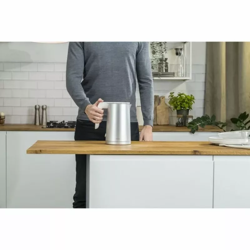 Electric kettle ZWILLING 1 L 1850 W stainless steel, 360° base, keep-warm