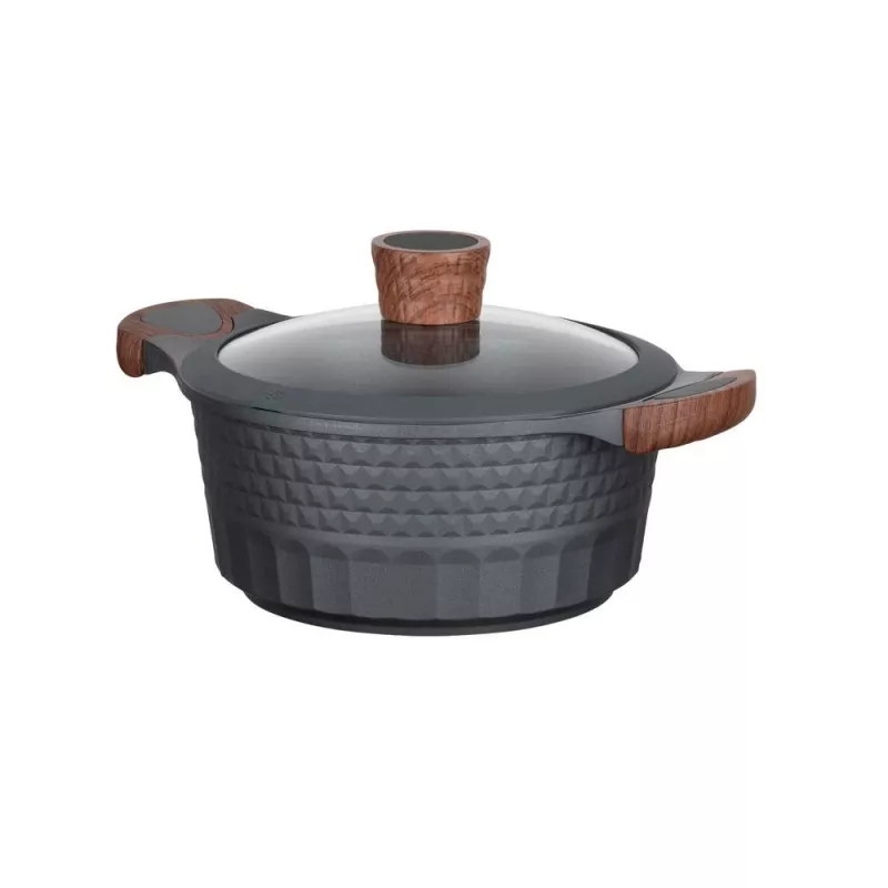 Kitchenware Resto Kitchenware Capella 2.6 L Round Black Wood