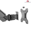 Desk Monitor Mount MACLEAN MC-775 for 32 inch (81.3 cm) screens, VESA 75x75–100x100, up to 8 kg, grey