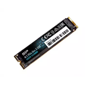 SSD M.2 NVMe Silicon Power P34A60 2 TB, PCIe 3.0 x4, read 2200 MB/s, write 1600 MB/s