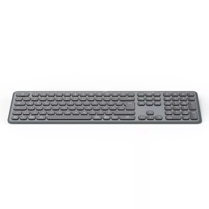 multi device keyboard and mouse set black gre