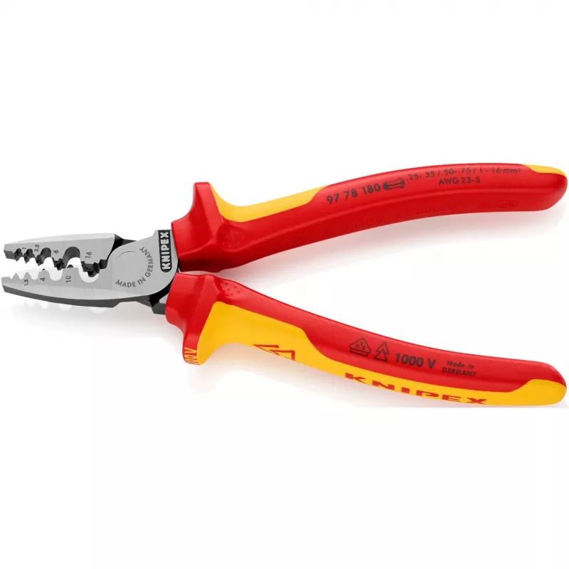 Cable Crimper Combination Tool Knipex 97 78 180