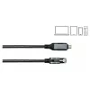 Good Connections Ethernet-Cable USB-C RJ45, Anthracite, 0,5m