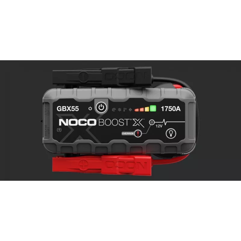 Jump starter NOCO GBX55 1750 A Lithium-Ion, 46 Wh, IP65, for petrol up to 7.5 L / diesel up to 5 L