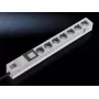 Power strip Rittal DK 7240.301 3 m with 7 AC outlets, indoor, Type D
