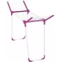 Clothes horse Leifheit 81635 Pink White Width 435 mm Depth 850 mm