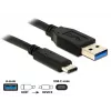 USB Cable DeLOCK 0.5m USB3.1-C/USB3.1-A