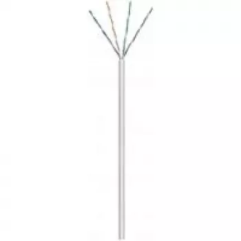 Wentronic Goobay CAT 5e Network Cable, U/UTP, Grey, 100 m - CCA, AWG 26/7 (stranded), PVC (68707)