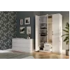 Wardrobe Topeshop ROMANA 120 BIEL