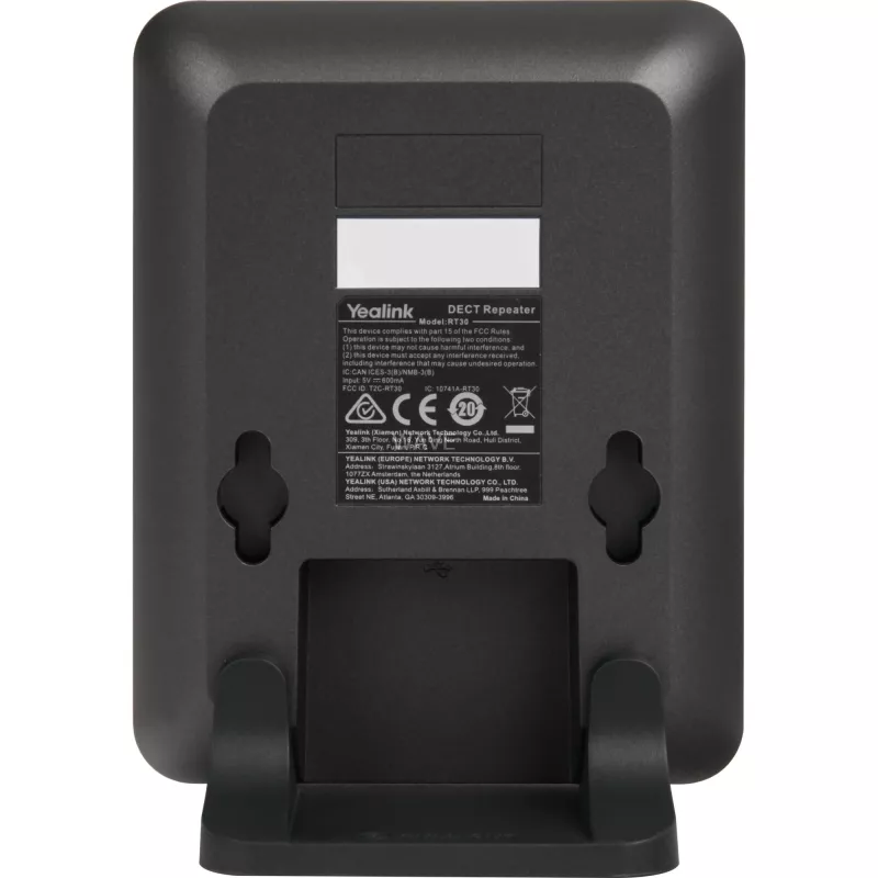 Yealink RT30, 1880 - 1900 MHz, 1920 - 1930 MHz, 10 mW, 50 m, 300 m, Activity, Network, Power
