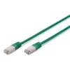 Network Cable Digitus CAT 5e SF/UTP RJ-45 0.5m Green