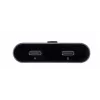 Docking station Unitek D1078A — USB-C hub, 2x USB-C input, 1x USB-C output, 100 W PD, 4K support, 3480×2160 max, grey