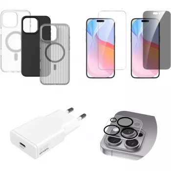 4smarts Value Set for Apple iPhone 16 Pro MagSafe-compatible