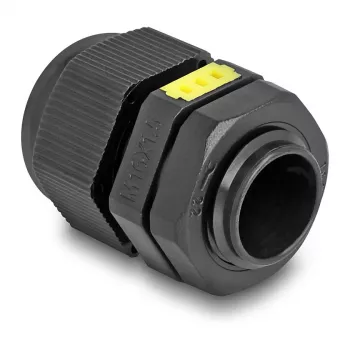 DeLOCK Cable Gland M16 Ventilation IP68 Waterproof Black 2 pcs