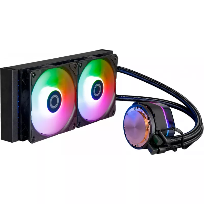 COOLER MASTER MasterLiquid MLX-D24M 240mm ARGB Liquid CPU Cooler