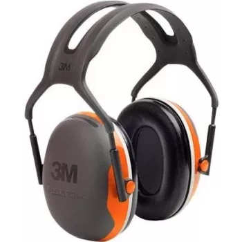 Ear protection headband 3M Peltor X4A-OR, noise reduction 28 dB, over-the-head earmuffs