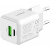 USB C/A mains charger YENKEE YAC G38 20W 3A Power Delivery (USB‑C and USB‑A)