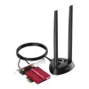 Internal WLAN Bluetooth Network Card Cudy WE9300S PCIe, Wi‑Fi 7 (802.11be) Tri‑band 2.4/5/6 GHz, 5765 Mbit/s, Bluetooth 5.4, external 2x2 antenna