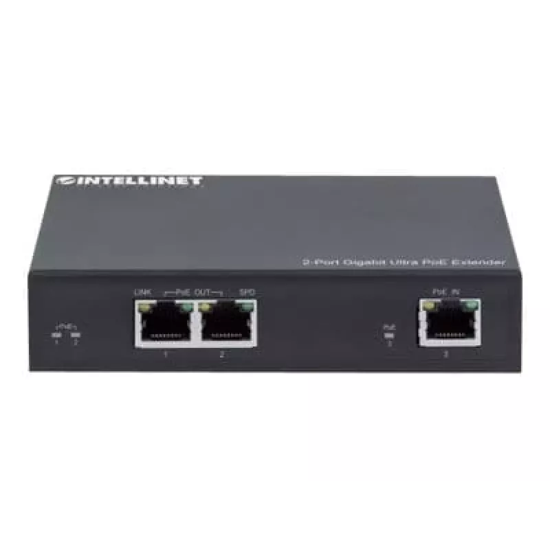 Network transmitter Intellinet 2-Port Gigabit Ultra PoE Extender