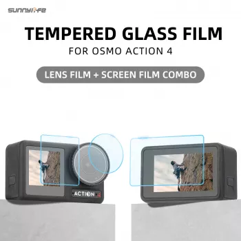 Sunnylife protective glass set for DJI OSMO Action 4