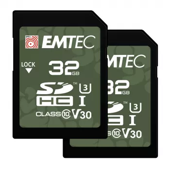 Flash memory Emtec 32GB UHS-I U3 V30 Outdoor ECMSD32GHC10ORP